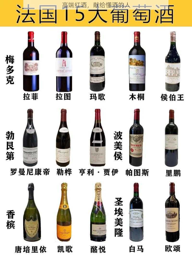 高端红酒,献给懂酒的人