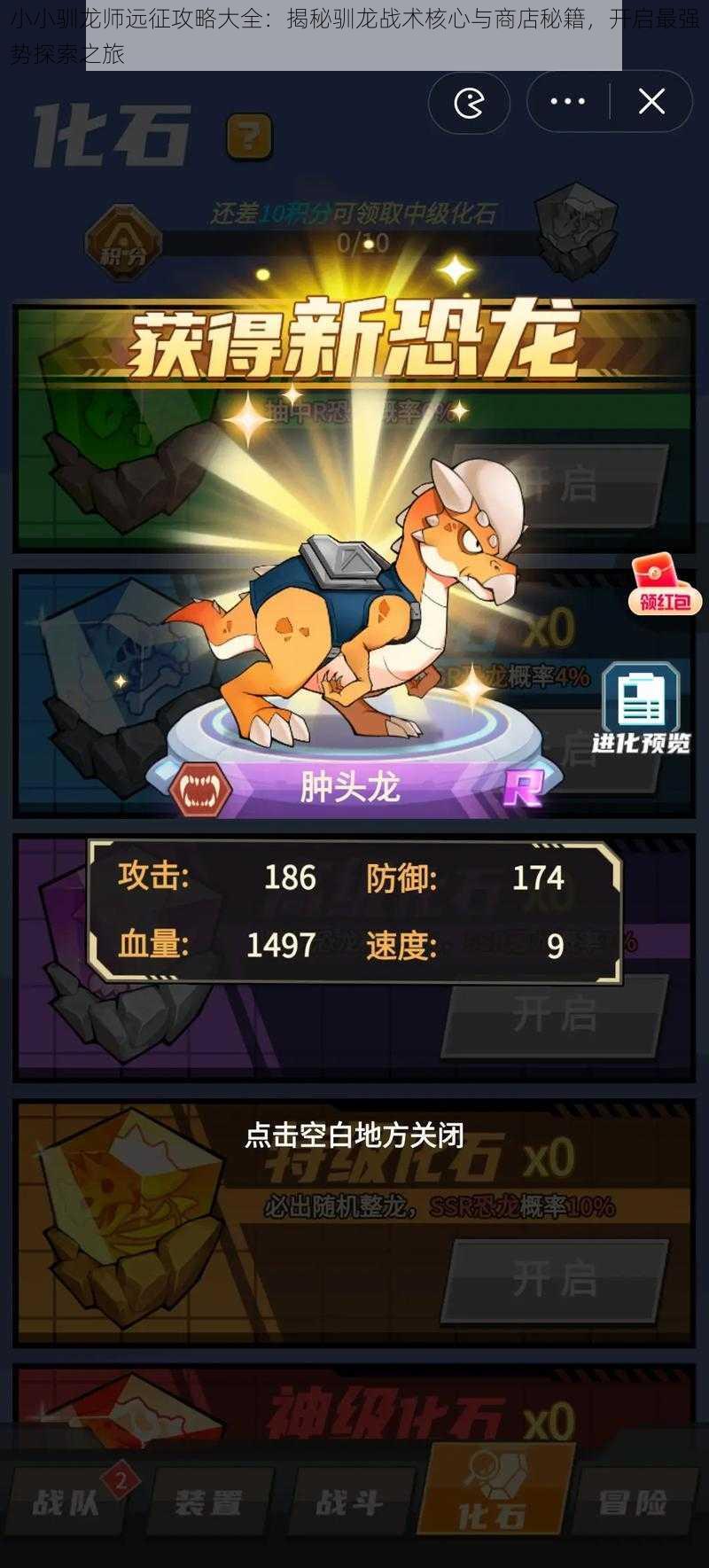 小小驯龙师远征攻略大全:揭秘驯龙战术核心与商店秘籍,开启最强势探索之旅